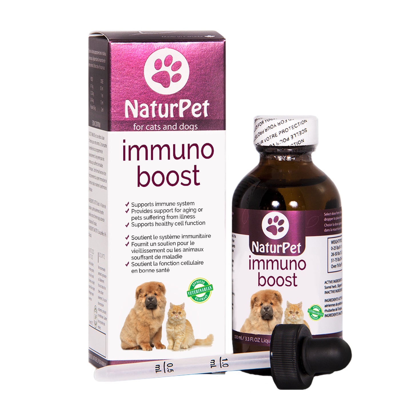 NaturPet 🍁Immuno Boost 100Ml