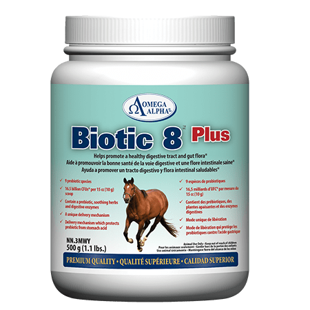 Omega Alpha 🍁Equine Biotic 8 Plus 500G