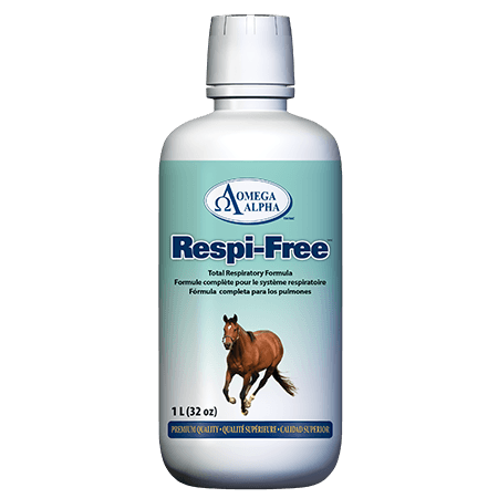 Omega Alpha 🍁Equine Respi-Free 1 Litre