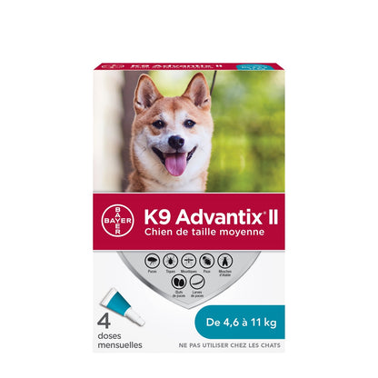 K9 Advantix II Medium Dogs 4.6-11kg