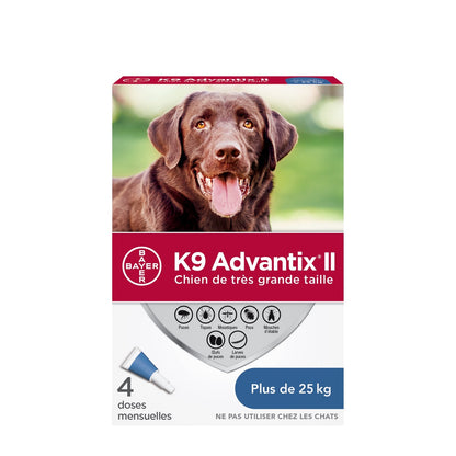 K9 Advantix II Extra Large Dogs Over 25kg