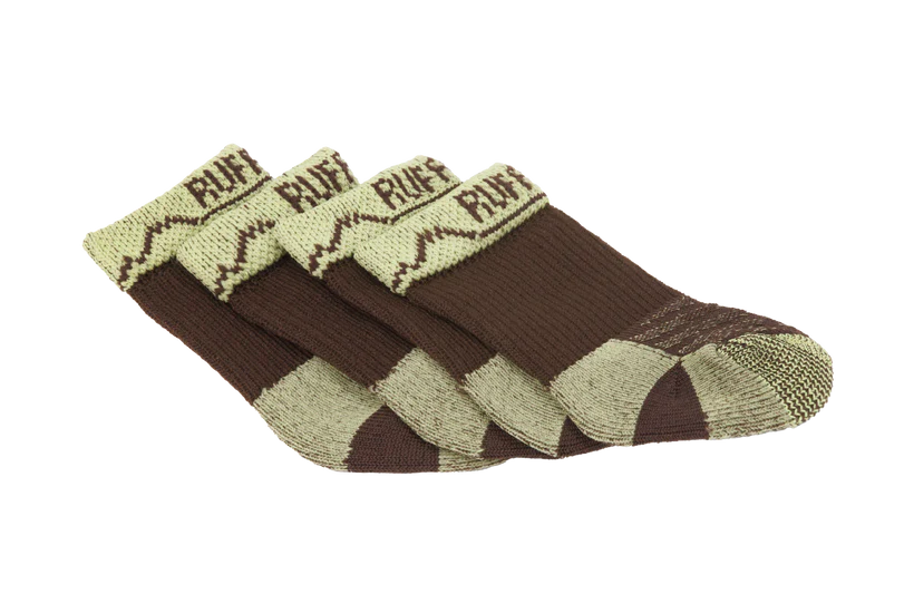 RUFFWEAR Bark'n Boot Socks Earth Brown