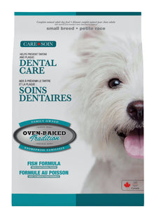 Oven Baked Tradition 🍁 Small Breed Dental Care Fish Dog Food 4lb
