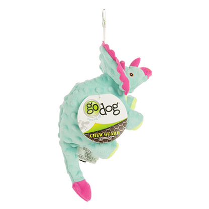 goDog™ Dinos Dog Toy Frills the Triceratops Small