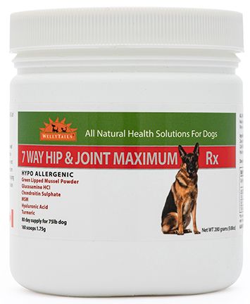 WellyTails 🍁Hypoallergenic 7 Way Hip and Joint Maximum Rx for Dogs