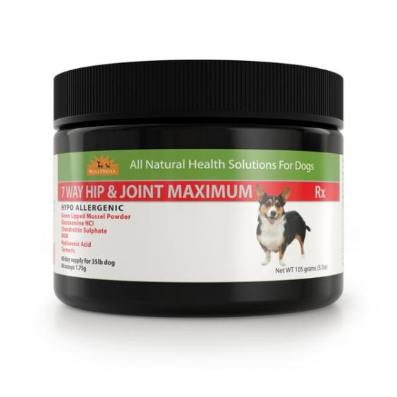 WellyTails 🍁Hypoallergenic 7 Way Hip and Joint Maximum Rx for Dogs
