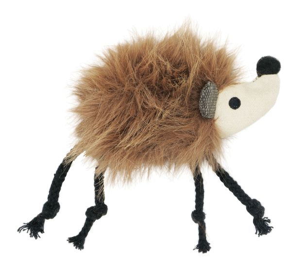 Bud'Z 🍁Silky Hedgehog Cat Toy with Pocket & Catnip Insert
