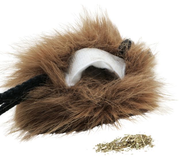 Bud'Z 🍁Silky Squirrel Cat Toy with Pocket & Catnip Insert