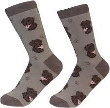 Unisex Sock Daddy Labrador Chocolate