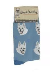 Unisex Sock Daddy German Shepherd White