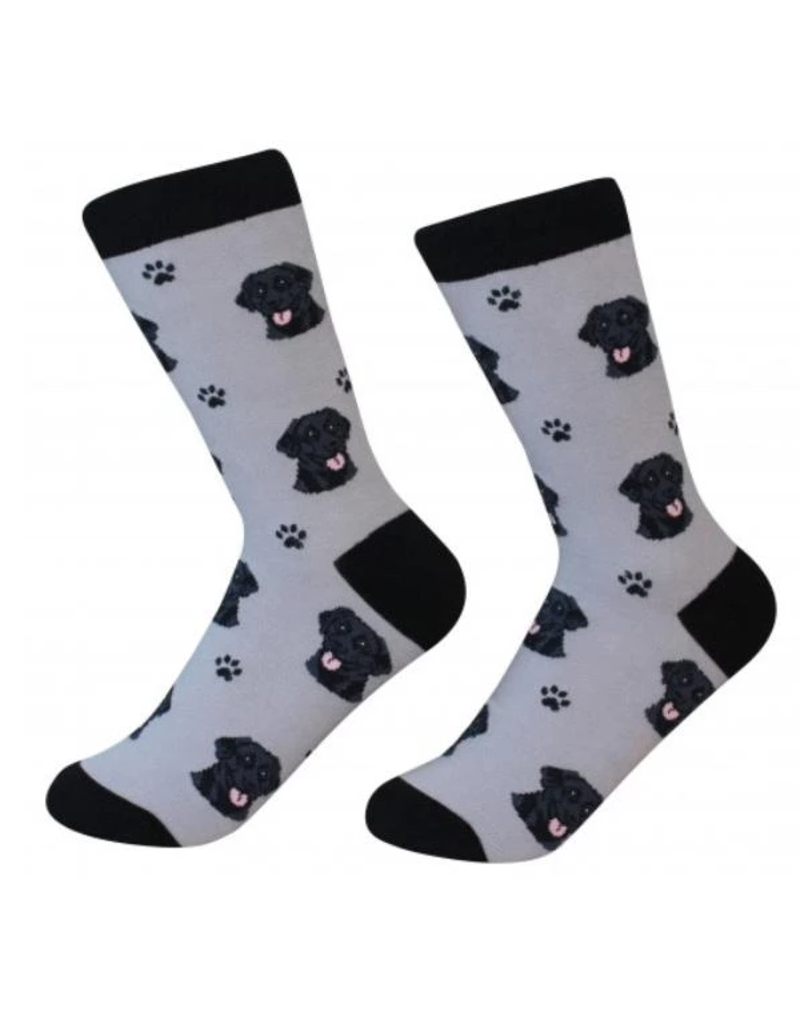 Unisex Sock Daddy Labrador,Black