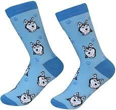 Unisex Sock Daddy Siberian Husky