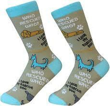 Unisex Sock Daddy Who Rescued Who ?