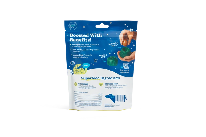 Woof Jolly Pops Holiday Pupsicle Refill Pops