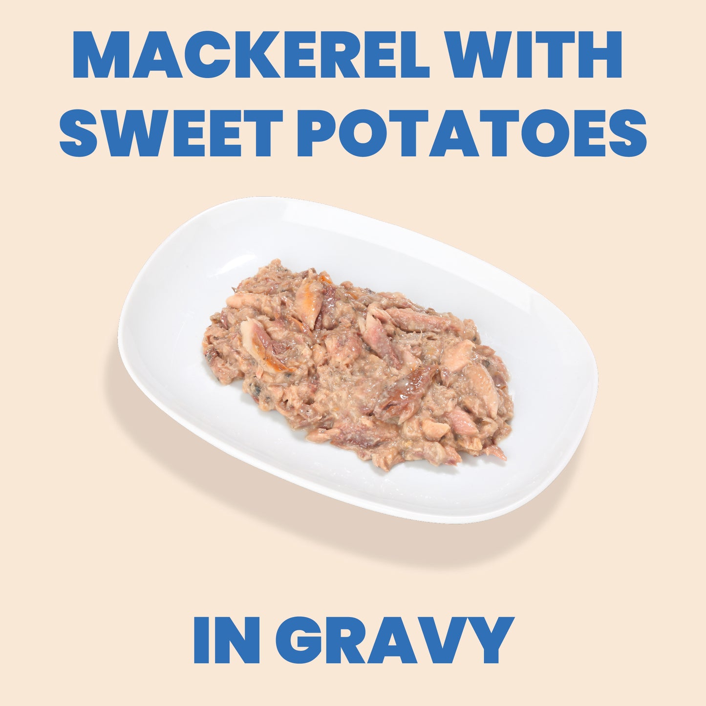 Almo Nature HQS Complete Cat Food - Mackerel Recipe With Sweet Potatoes In Gravy 70g