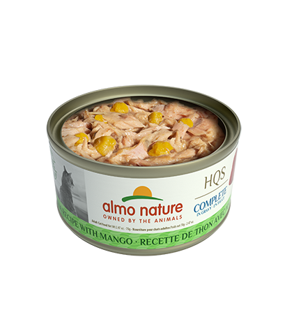 Almo Nature HQS Complete Cat Food - Tuna Recipe With Mango In Gravy 70g