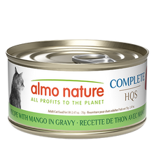Almo Nature HQS Complete Cat Food - Tuna Recipe With Mango In Gravy 70g