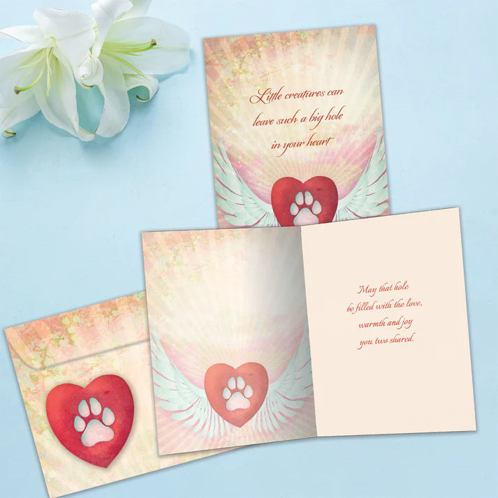 Tree Free Greetings🍁 Little Creatures Pet Sympathy Card