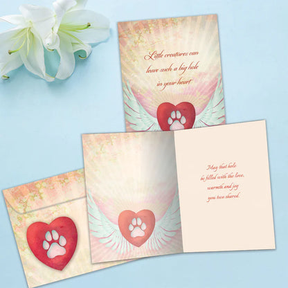 Tree Free Greetings🍁 Little Creatures Pet Sympathy Card