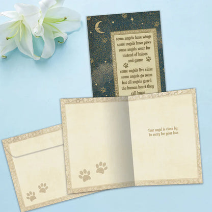 Tree Free Greetings🍁 Pet Angels Sympathy Card