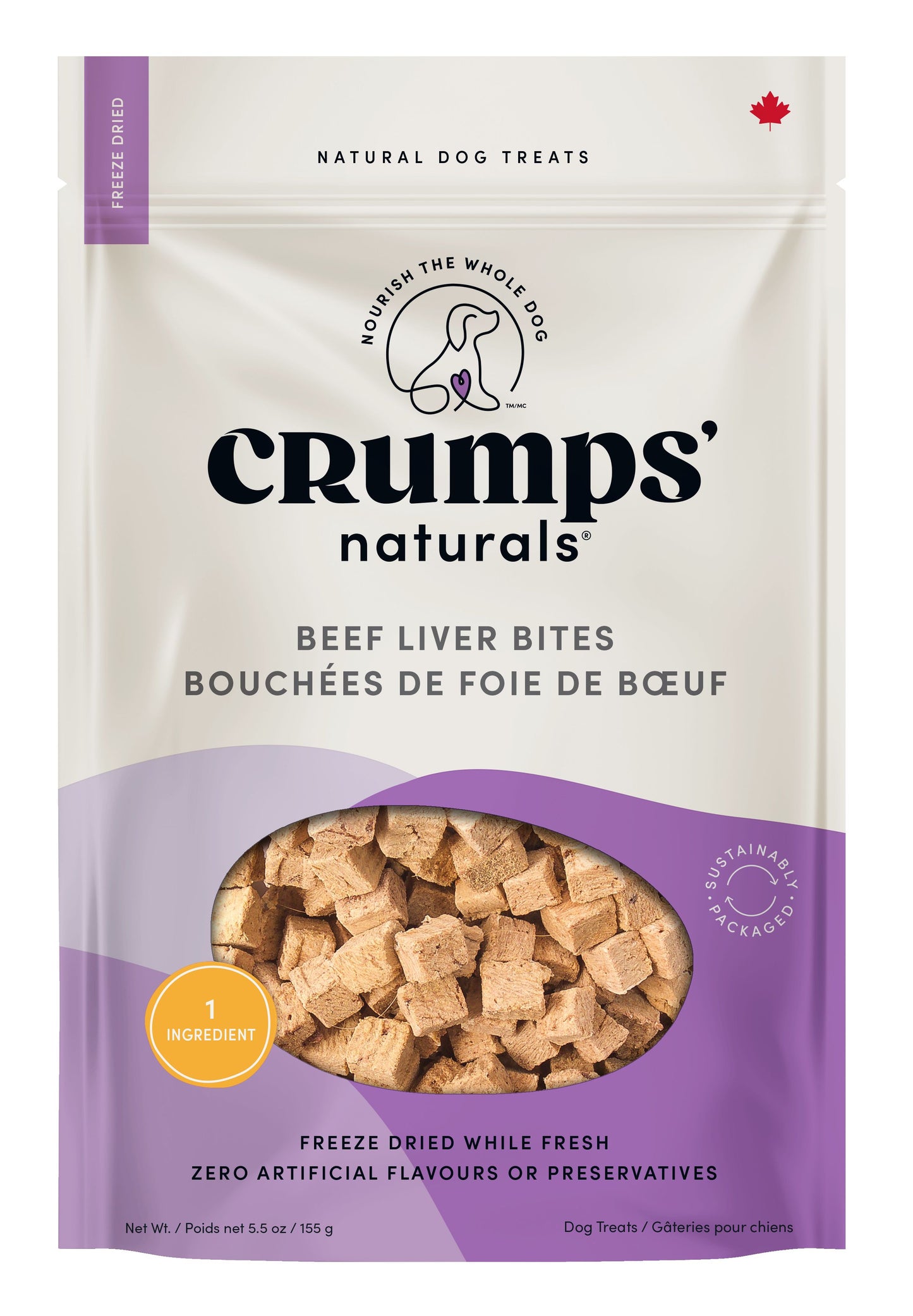 Crumps Naturals 🍁Beef Liver Bites