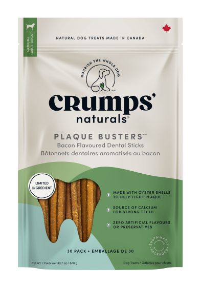 Crumps Naturals 🍁Plaque Busters with Bacon