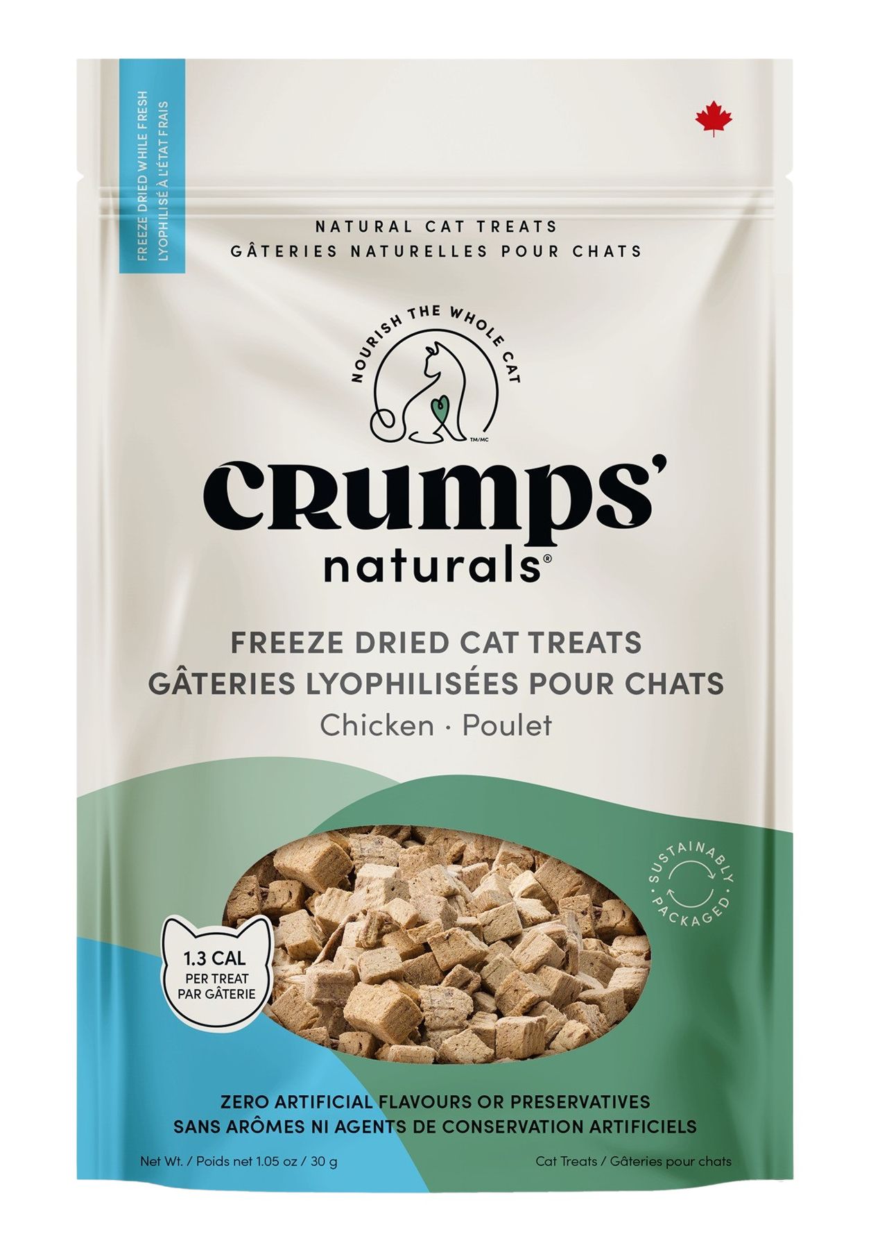 Crumps Naturals🍁 Chicken 30g Freeze Dried Cat Treats