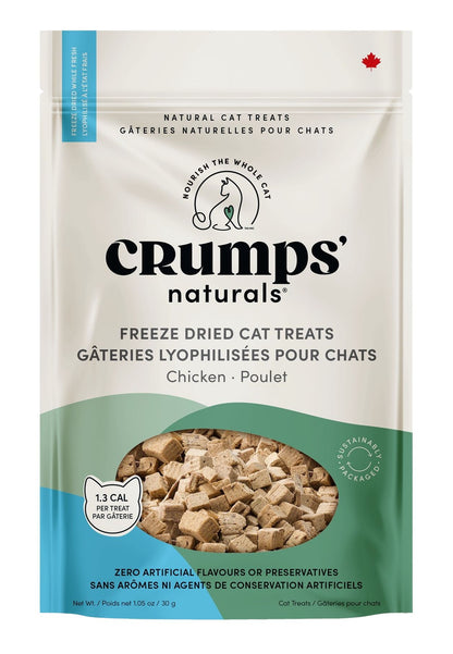 Crumps Naturals🍁 Chicken  Freeze Dried Cat Treats 30g
