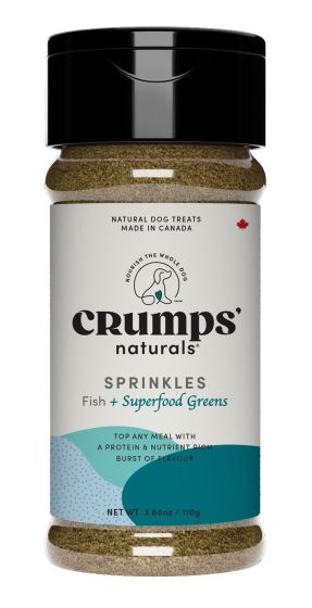 Crumps Naturals 🍁Fish & Superfood Greens Meal Topper Sprinkles 110g