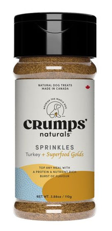Crumps Naturals 🍁Turkey & Superfood Golds Meal Topper Sprinkles 110g