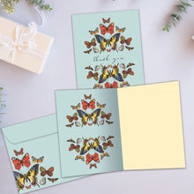 Tree Free Greetings Butterfly Thank You Card