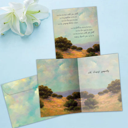 Tree Free Greetings 🍁I Am The One Sympathy Card