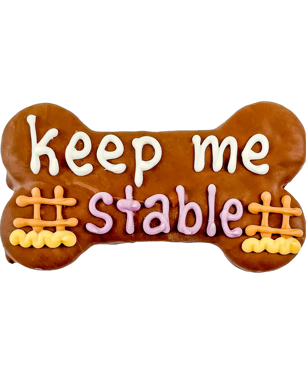 Bosco & Roxy's 🍁Keep Me Stable Horse Cookie