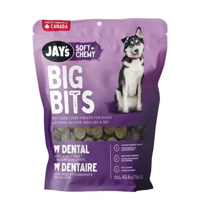 Jay's 🍁Soft & Chewy Big Bits Dental for Big Dogs