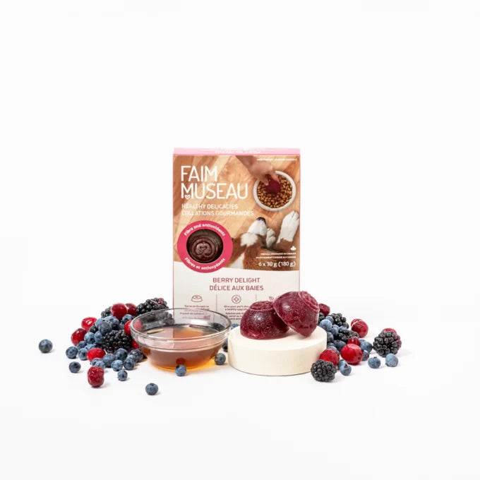 Faim Museau 🍁Healthy Delicacies Frozen Berry Delight 6 x 30g