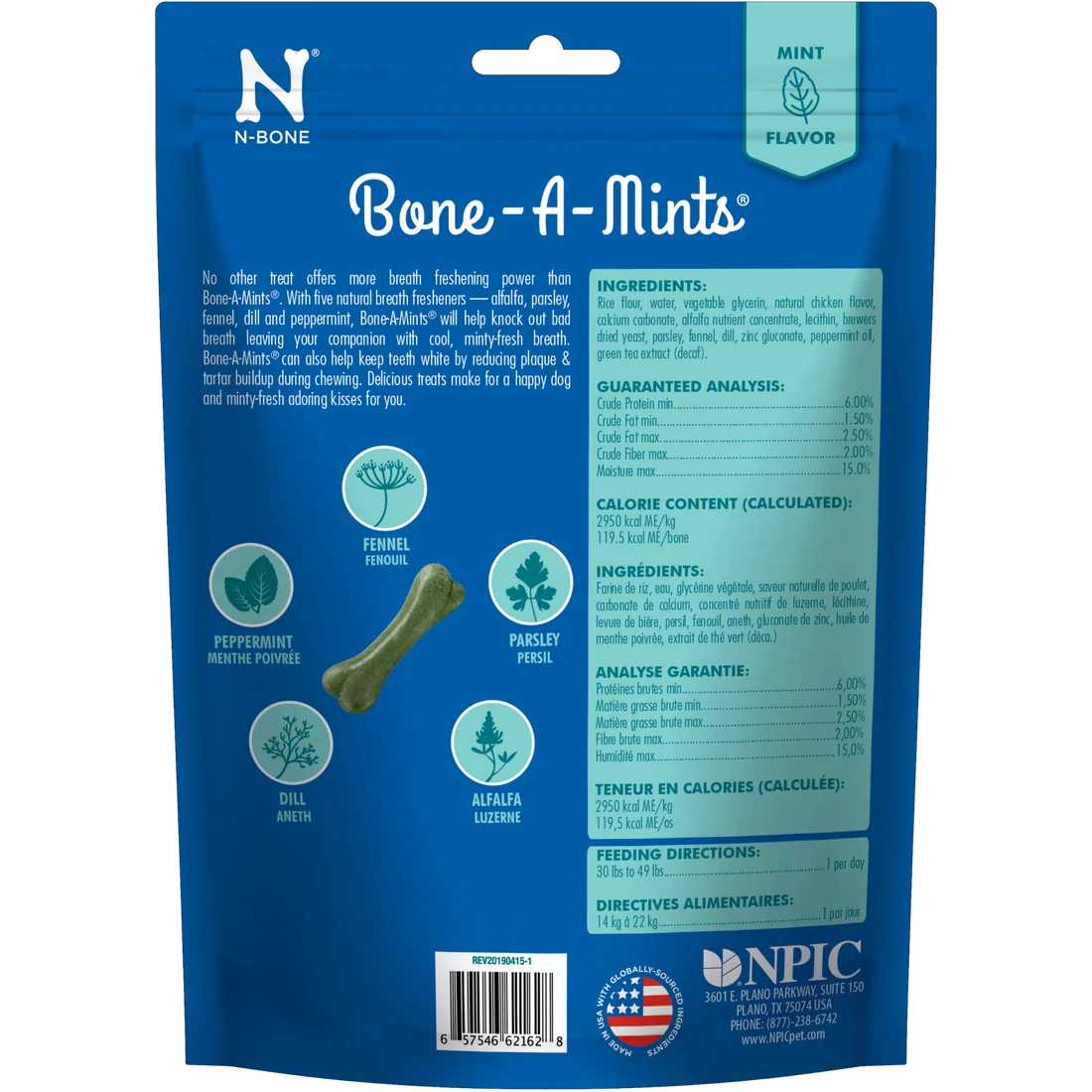 NPIC Bone-A-Mints