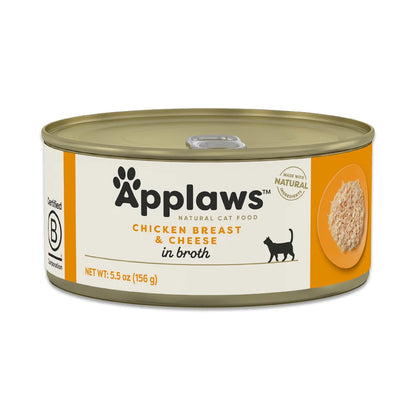 Applaws Chicken Breast with Cheese in Broth  5.5oz