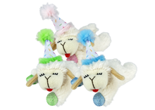 Multipet Lamb Chop with Birthday Hat for Cats