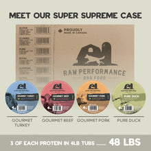 Raw Performance 🍁The Super Supreme 48lb Case (4lb Tubs)