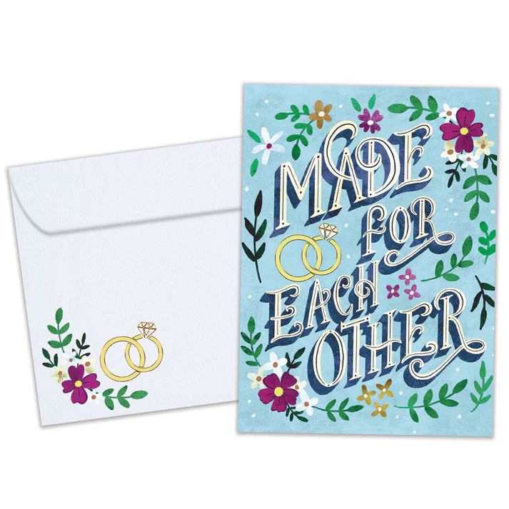 Tree Free Greetings 🍁Made for Each Other Wedding Card