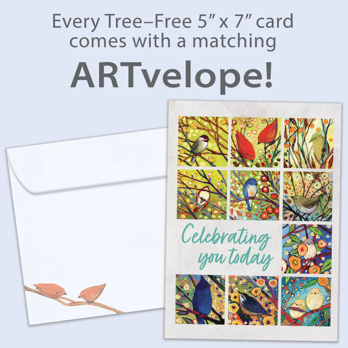 Tree Free Greetings 🍁Celebrating You Today Birthday Card