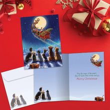 Tree Free Greetings Christmas Dogs with Santa