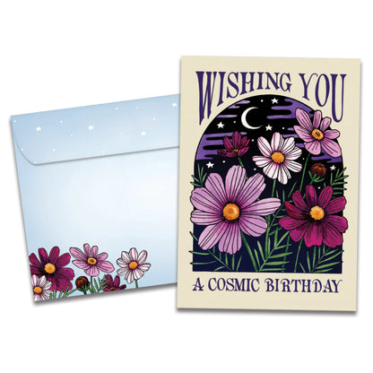 Tree Free Greetings Cosmic Wishes Birthday Card