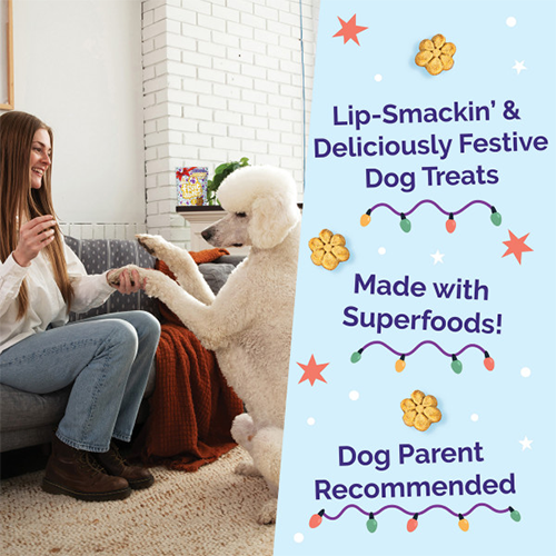Fruitables® HOLIDAY Chick-N-Cran Cravings Dog Treat 7oz