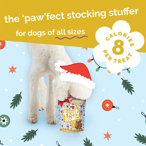 Fruitables® HOLIDAY Chick-N-Cran Cravings Dog Treat 7oz
