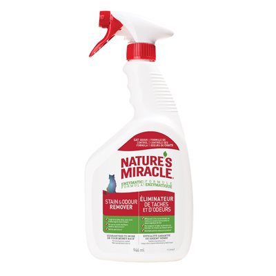 Nature's Miracle Just For Cats Stain & Odour Remover 32oz Spray