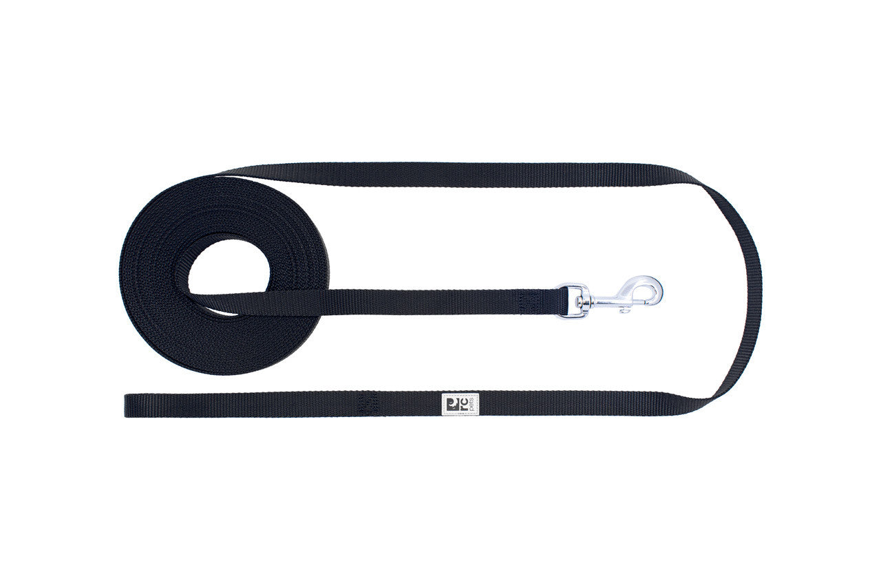 RC Pets 🍁 Black Training Leash 3/4"