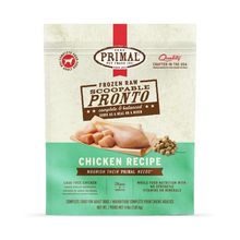 Primal Frozen Chicken Scoopable Pronto for Dogs