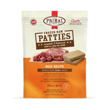 Primal Frozen Beef Patties for Dogs
