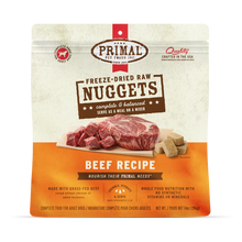 Primal Pet Foods Canine Beef Freeze Dried Nuggets 5.5Oz